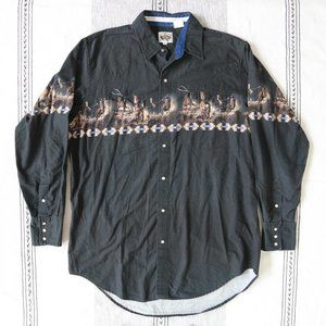 Cumberland Outfitters Western Scene Shirt | XL